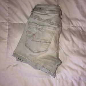 American eagle jean shorts